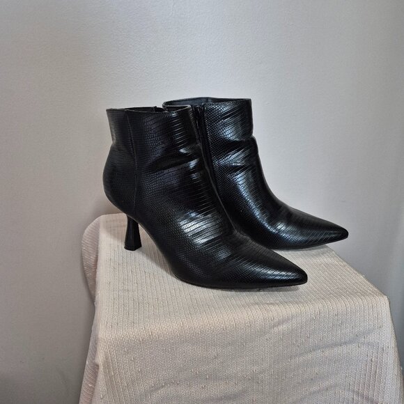 Faux Croc Booties - Picture 1 of 11